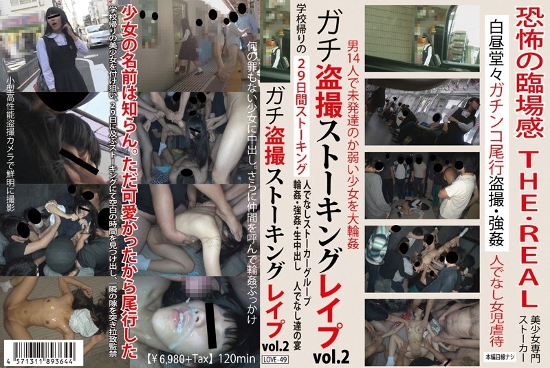 【モザイク破壊】LOVE-049 ガチ盗撮ストーキングレ●プvol.2